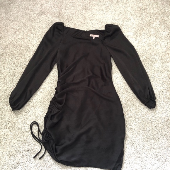 BCBGeneration side drawstring design asymmetrical mini dress, size 6 - Picture 2 of 12